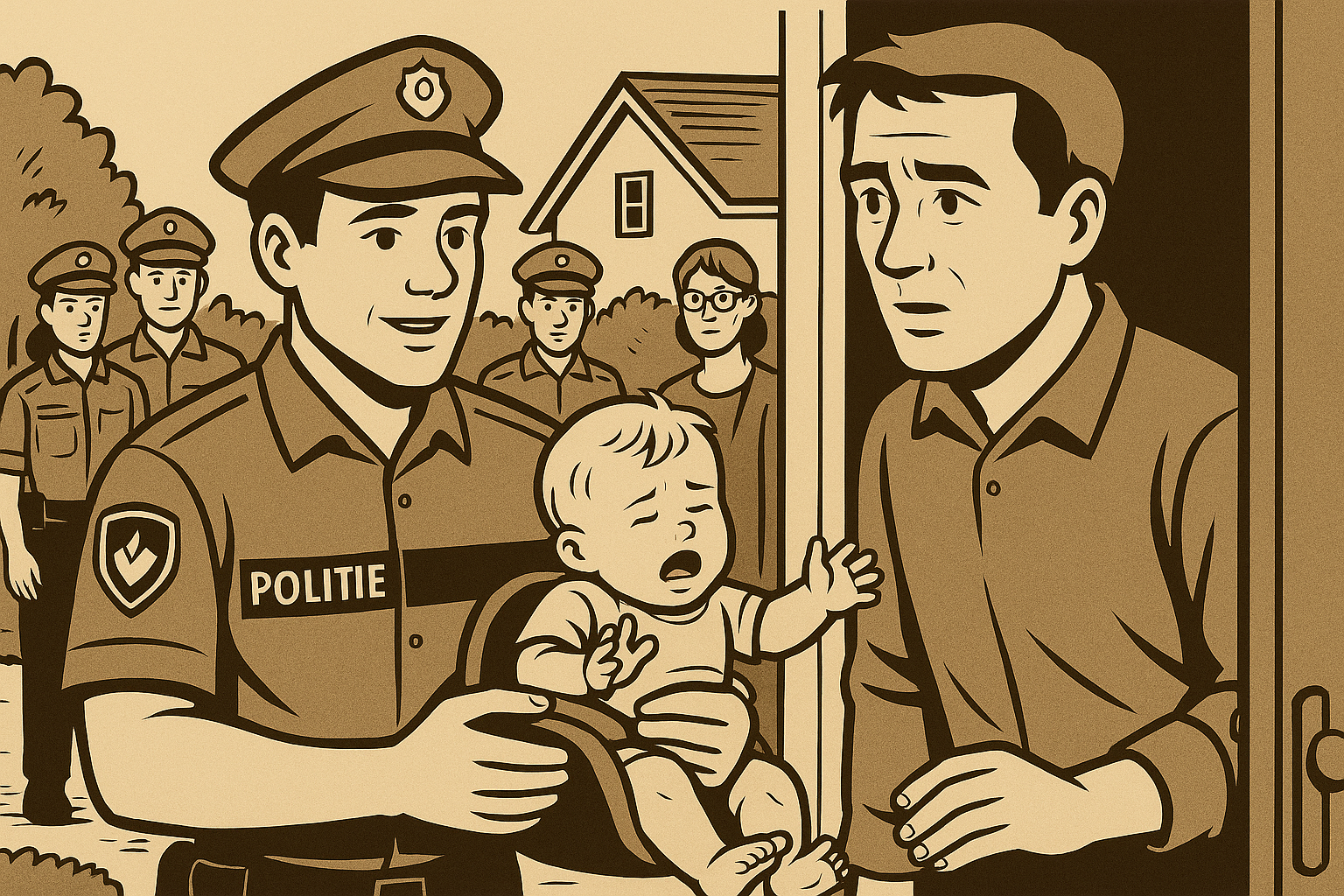#21 – Een tuin vol politie